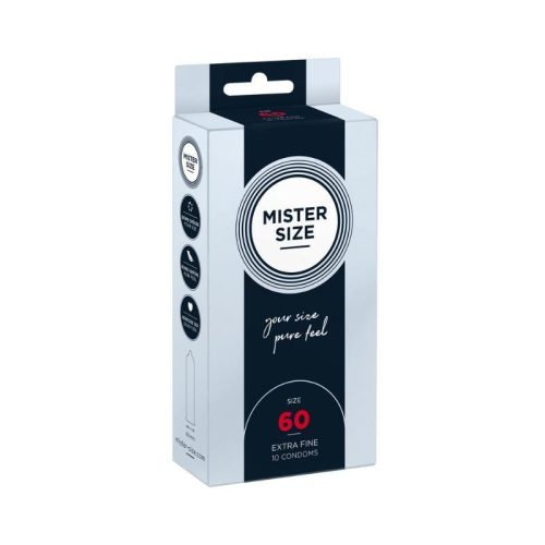 Mister Size 60 mm óvszer (10 db)