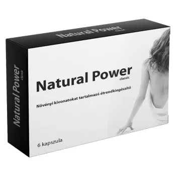 Natural Power potencianövelő kapszula (6 db)