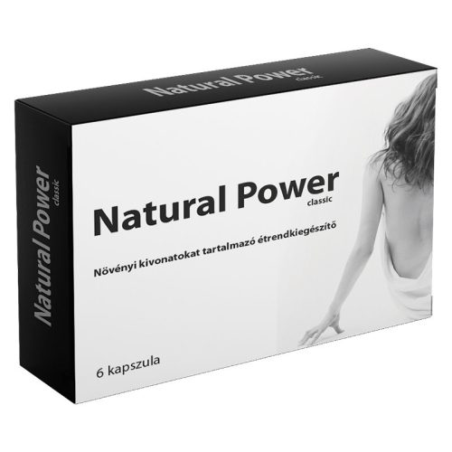 Natural Power potencianövelő kapszula (6 db)