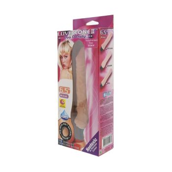 NMC LoveClone II Duo Denstiy élethű vibrátoros dong