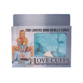 NMC fém bilincs kék plüssel