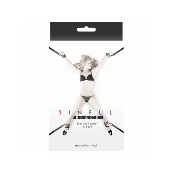 NS Novelties Sinful ágyszíj