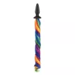 NS Novelties Unikornis farok (fekete-szivárvány)