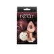 NS Novelties Rear Assets - Rose anál plug (fehér)