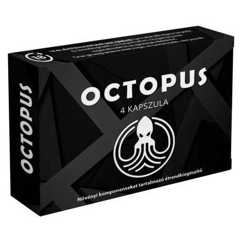 Octopus potencianövelő kapszula (4 db)