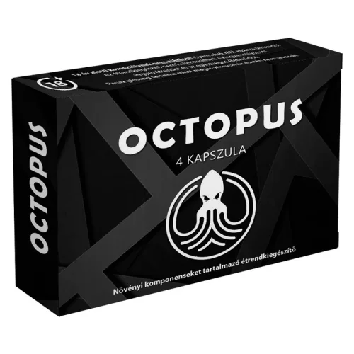 Octopus potencianövelő kapszula (4 db)