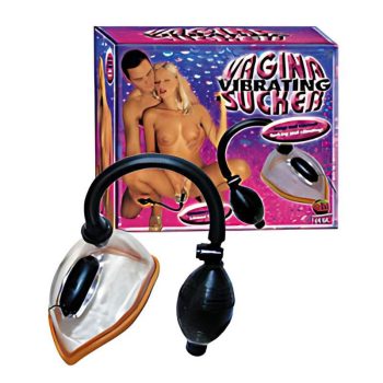 Orion Vibrating Vagina Sucker vibrátoros csiklószívó (átlátszó)