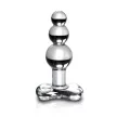 Pipedream Icicles No. 47 tripla gyöngyös üveg anál dildó