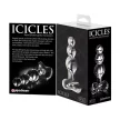 Pipedream Icicles No. 47 tripla gyöngyös üveg anál dildó