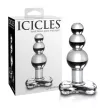 Pipedream Icicles No. 47 tripla gyöngyös üveg anál dildó