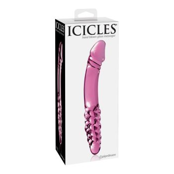 Pipedream Icicles No. 57 kétvégű üveg dildó
