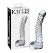 Pipedream Icicles No. 61 herés, péniszes üveg dildó