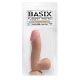 Pipedream Basix letapasztható dildó herékkel (16,5 cm)
