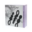 Satisfyer Plugs anál dildó tréner szett - fekete