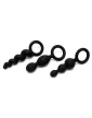 Satisfyer Plugs anál dildó tréner szett - fekete