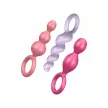 Satisfyer Plugs anál dildó tréner szett - színes