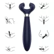 Satisfyer Endless Fun multifunkciós párvibrátor (sötétkék)