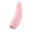 Satisfyer Curvy 1+ léghullámos csiklóizgató applikációval (rózsaszín)