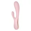 Satisfyer Mono Flex csiklóizgatós vibrátor applikációval (mályva)