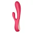Satisfyer Mono Flex csiklóizgatós vibrátor applikációval (piros)