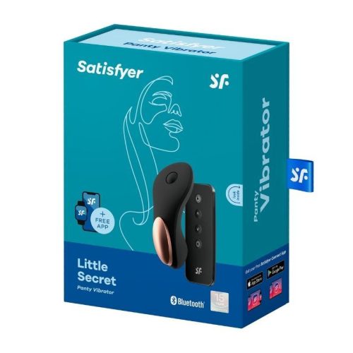 Satisfyer Little Secret bugyiba rakható applikációs csiklóizgató
