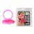 Cockring csiklóizgatós, szilikon péniszgyűrű vibrációval (pink)