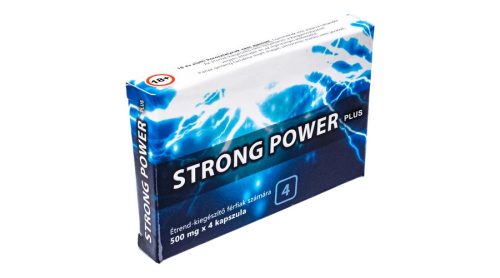 Strong Power Extra potencianövelő kapszula (4 db)