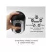 TENGA Flip Zero Vibration maszturbátor vibrációval (fekete)