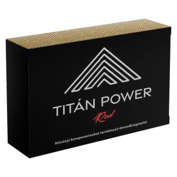   Titán Power potencianövelő kapszula férfiak részére (3 db)