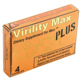 Virility Max Plus potencianövelő kapszula (4 db)