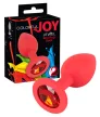 You2Toys Colorful JOY szilikon anál plug (piros)